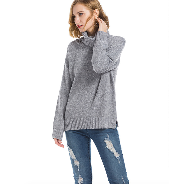 High Collar Sweater