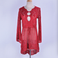High Low Knit Cover Up
