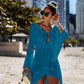 High Low Knit Cover Up