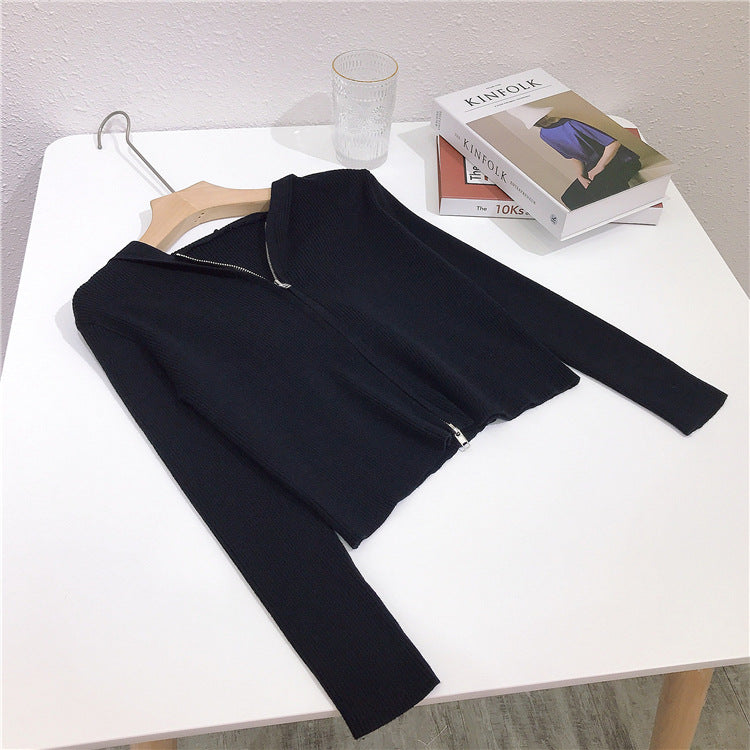Hooded Knit Top