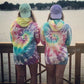 Hooded Tie-dyed Sweatshirt