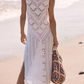 Knit Slit  Cover Up