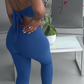 Halter Neck Top And Trousers