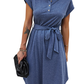 Solid Color Dress