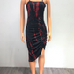 Irregular Spaghetti Straps Dress