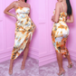 Irregular Spaghetti Straps Dress