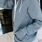 Front Zipper Hoodie Sweatshirt