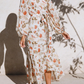 Floral Round Neck Dress