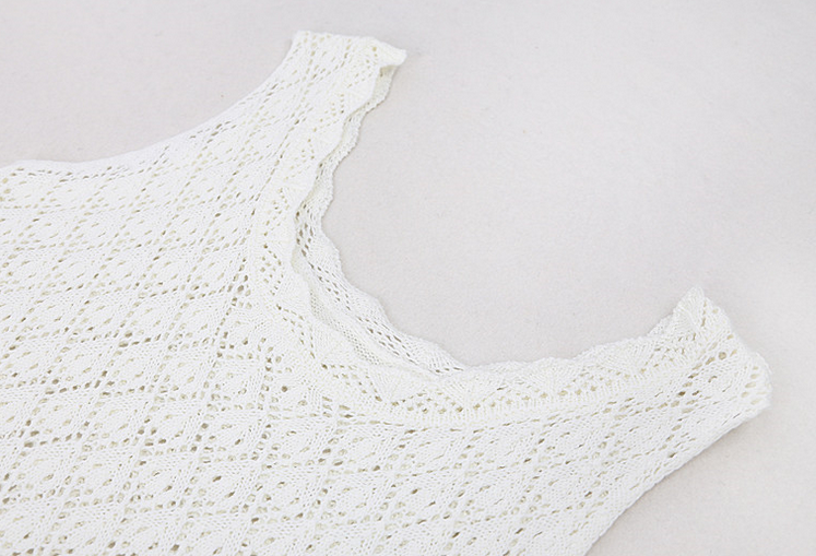 Knit Tassels Cover Up
