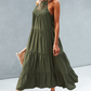 Solid Color Casual Dress