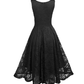 Sleeveless Lace Dress