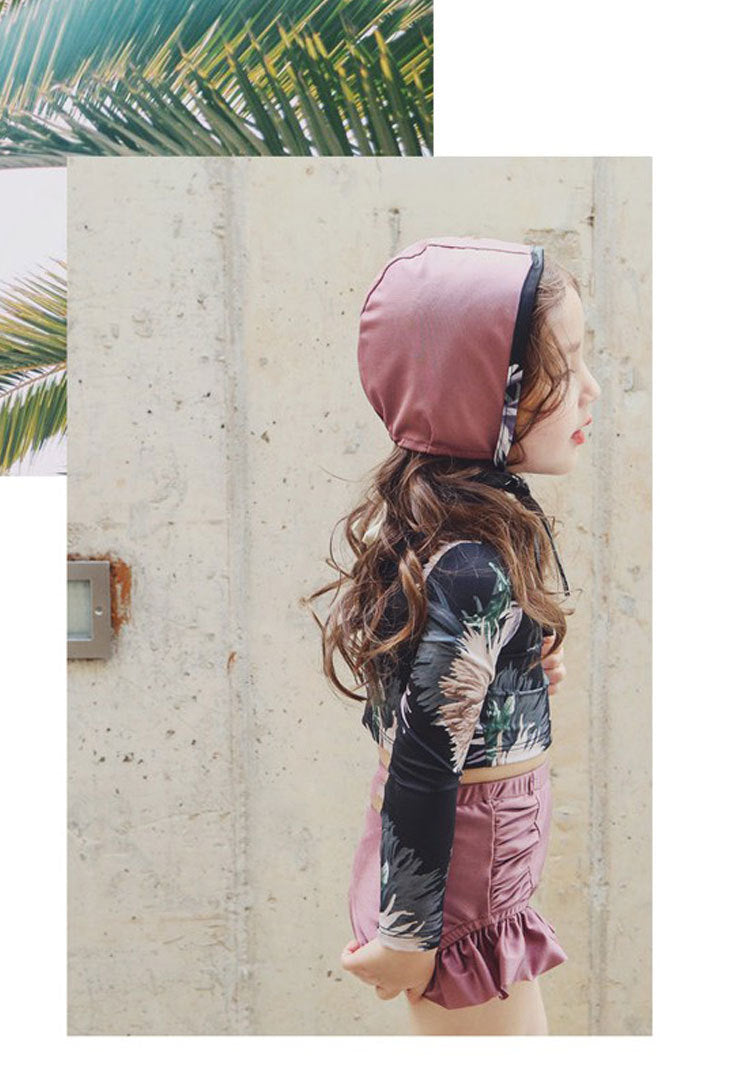 Kids Long Sleeve Swimsuit