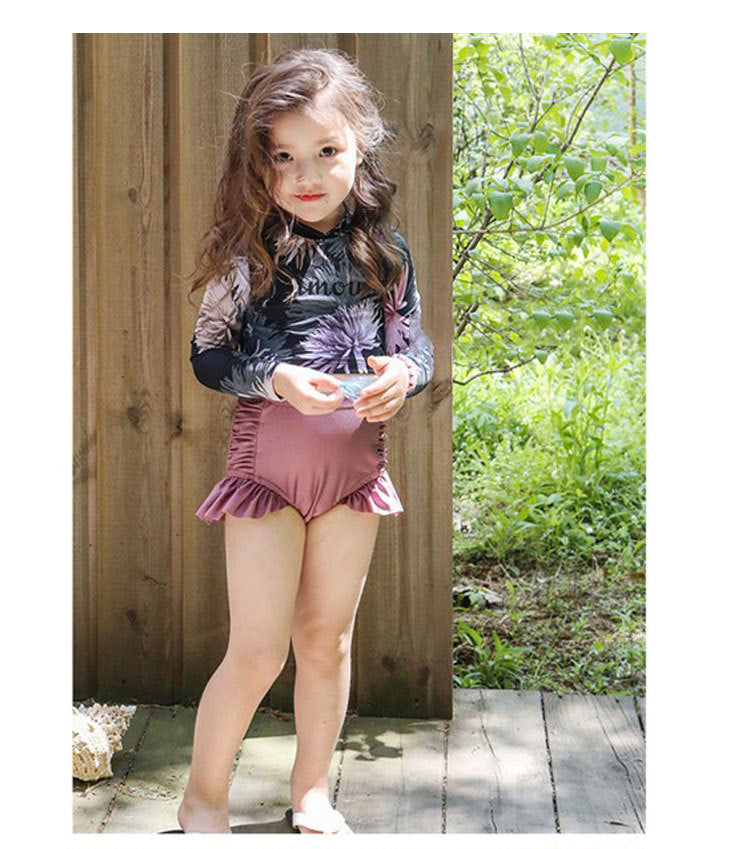 Kids Long Sleeve Swimsuit