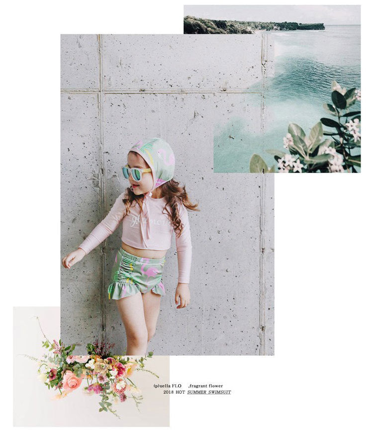 Kids Long Sleeve Swimsuit
