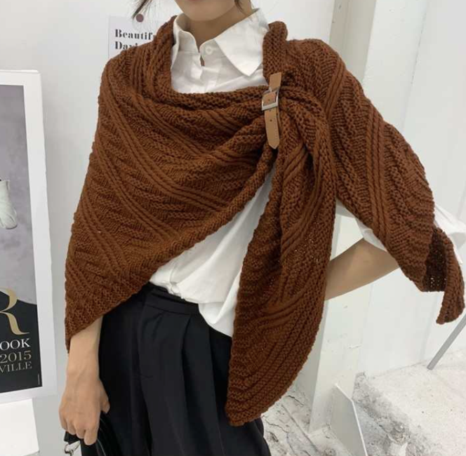 Knit Cape