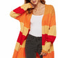Knit Colorful Cardigan