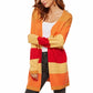 Knit Colorful Cardigan