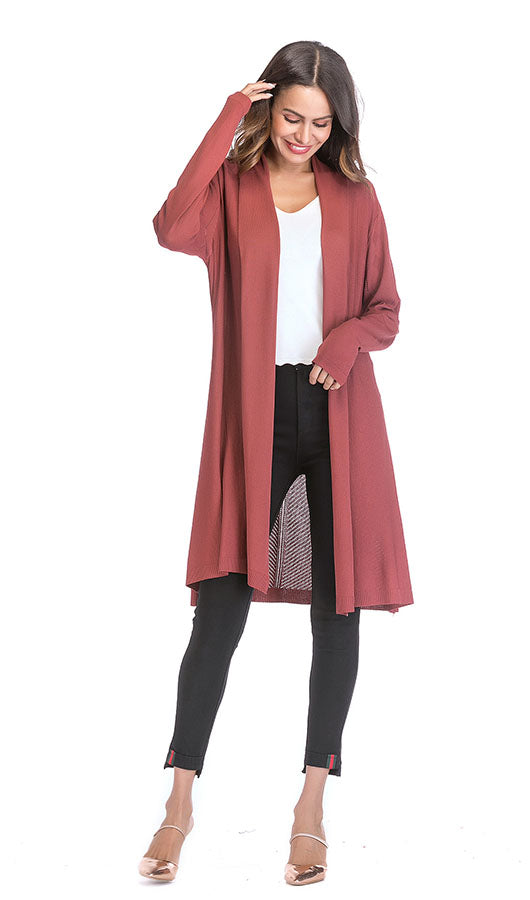 Knit Hollow Out Cardigan