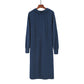 Knit Hooded Sweater Dress