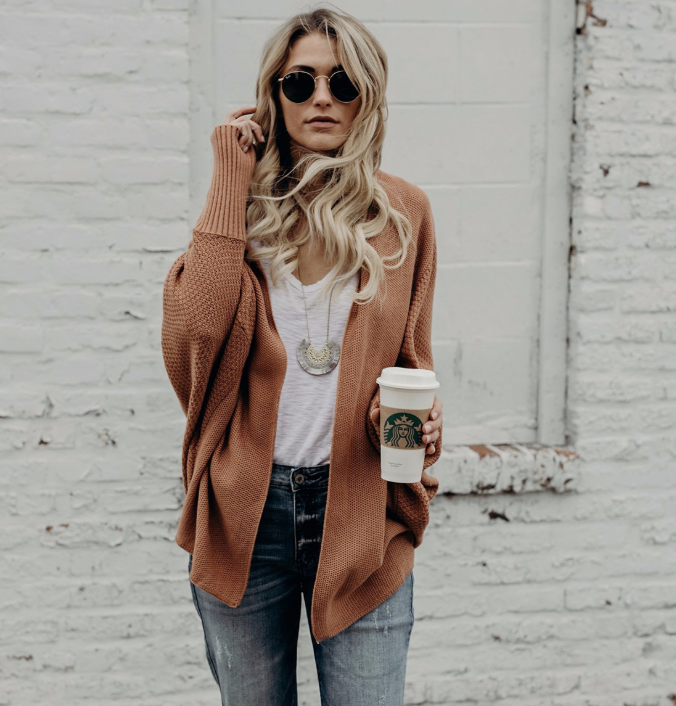 Knit Sweater Cardigan