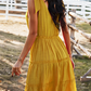 Sleeveless V Neck Dress