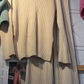 Casual Sweater And Trousers Two Pieces Set
