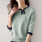 Casual knitted sweater top