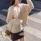 Lace Splicing Sweater