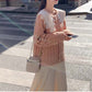 Lace Splicing Sweater
