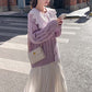 Lace Splicing Sweater