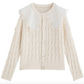 Lace Splicing Sweater