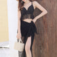 Lace Bikini Set And Cover Up