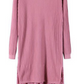 Lace Splicing Sweater Dress