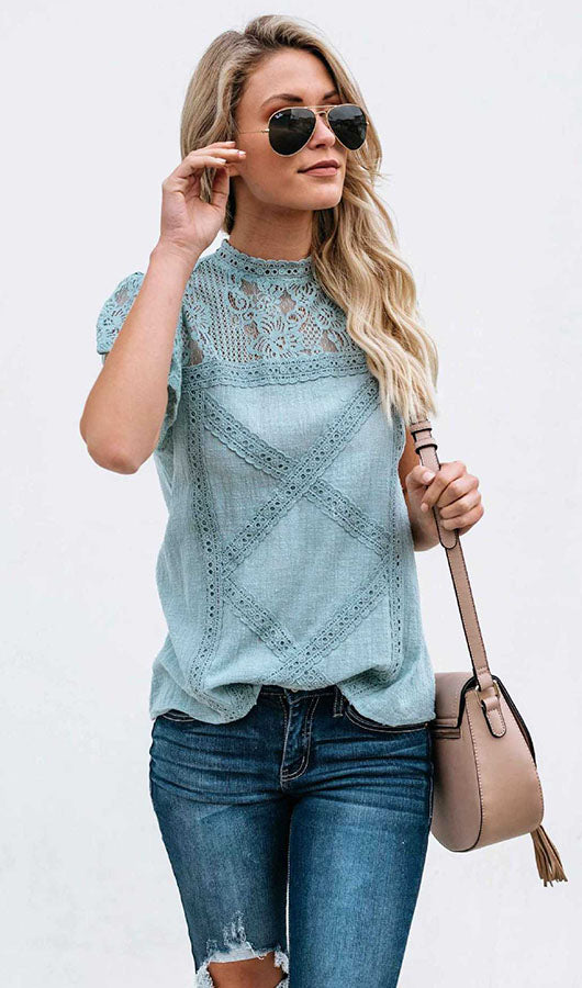 Lace T Shirt