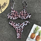 Leopard Print Bikini Set