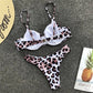 Leopard Print Bikini Set