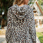 Leopard Print Hooded Sweashirt