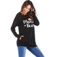 Letter Print Long Sleeve Top