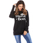Letter Print Long Sleeve Top