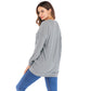 Letter Print Long Sleeve Top