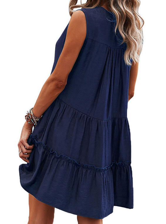 Sleeveless Casual Dress