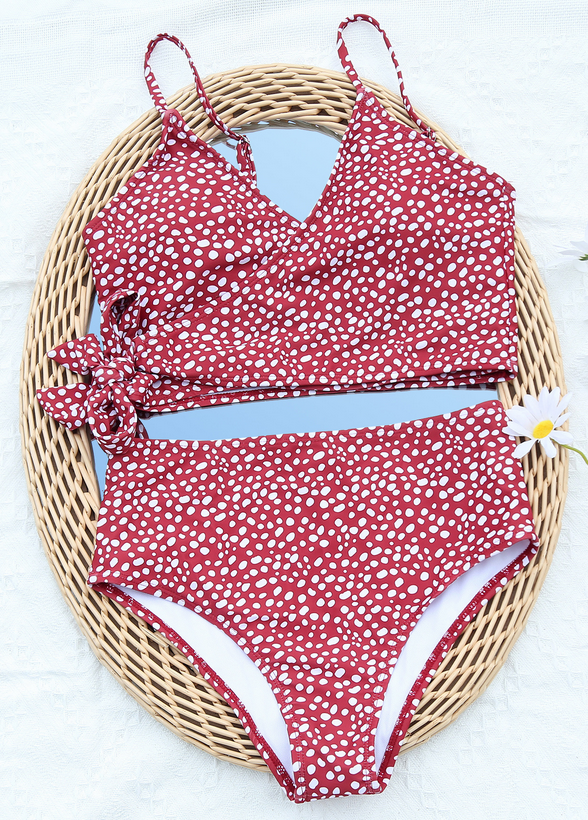 Dots Cross Bikini Set