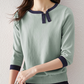 Casual knitted sweater top