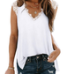 V Neck Sleeveless Top