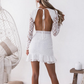 Lace Backless Dress