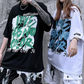 Casual Letters Print  T Shirt
