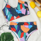 Geometric Printing Bikini Set