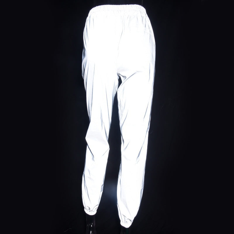 Gray Night Reflect Light Trousers