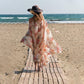 Coral Print Cover Up