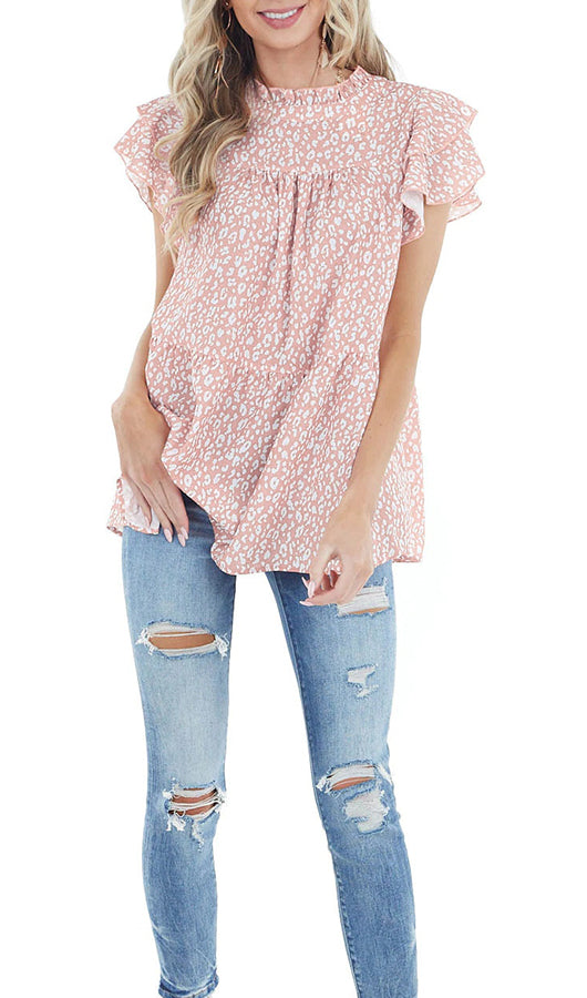 Leopard Print Top